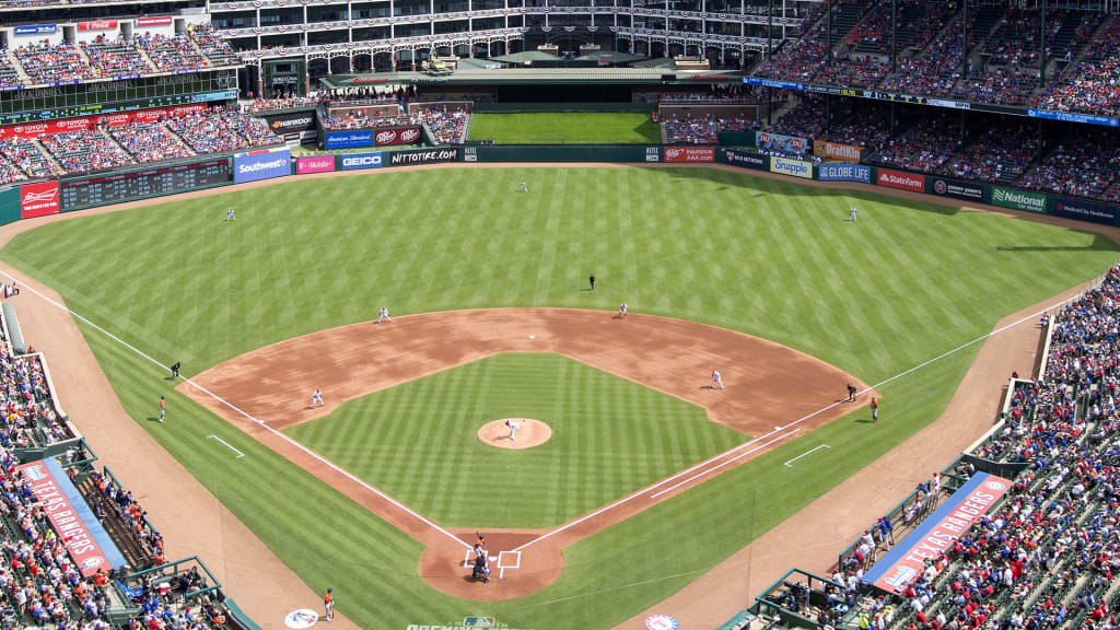 Texas Rangers prepare Globe Life Field for seven-game homestand with Astros  and Braves