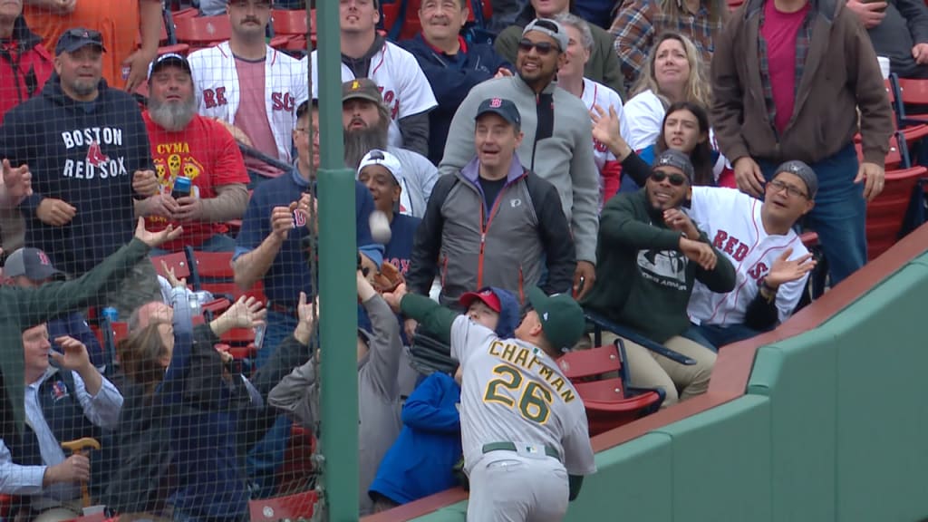 Red Sox Fan 'A Little Embarrassed' After Taking Foul Ball Off