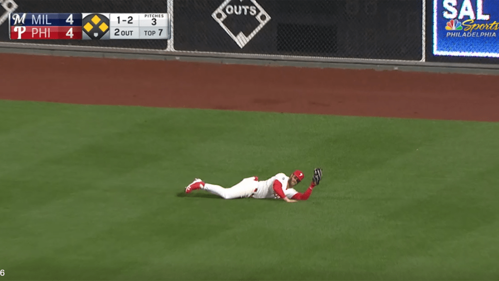 Bryce Harper's ejection featured some interesting hair