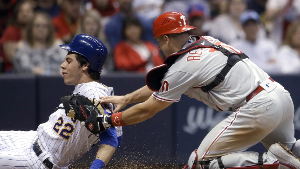 Phillies' Rhys Hoskins Carted off Field in Spring Training Game