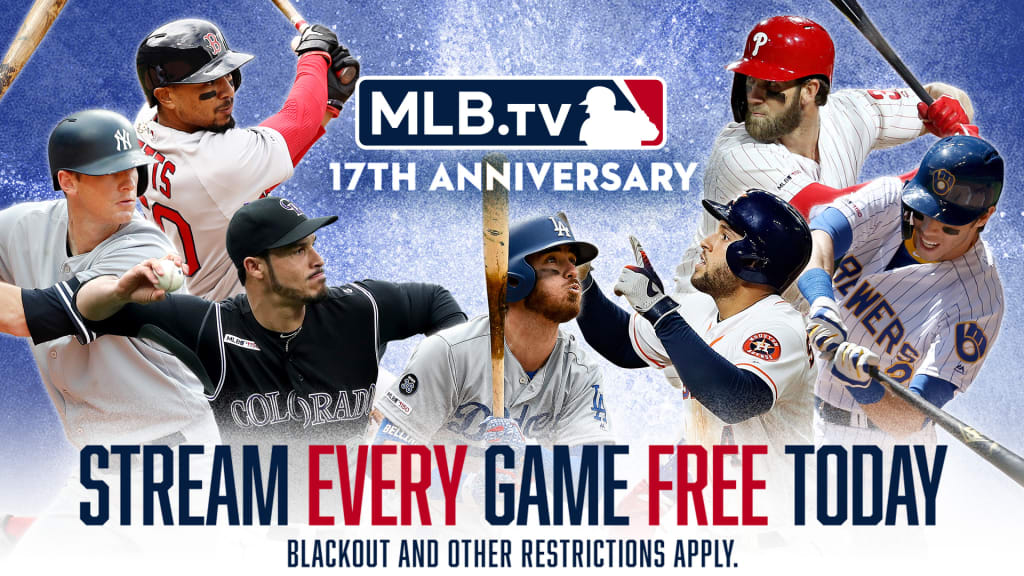 Watch mlb hot sale live free