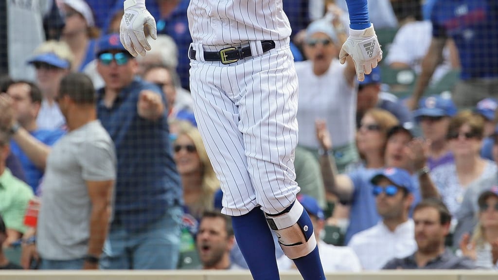 Nicholas Castellanos' two-hand bat smash was dramatic