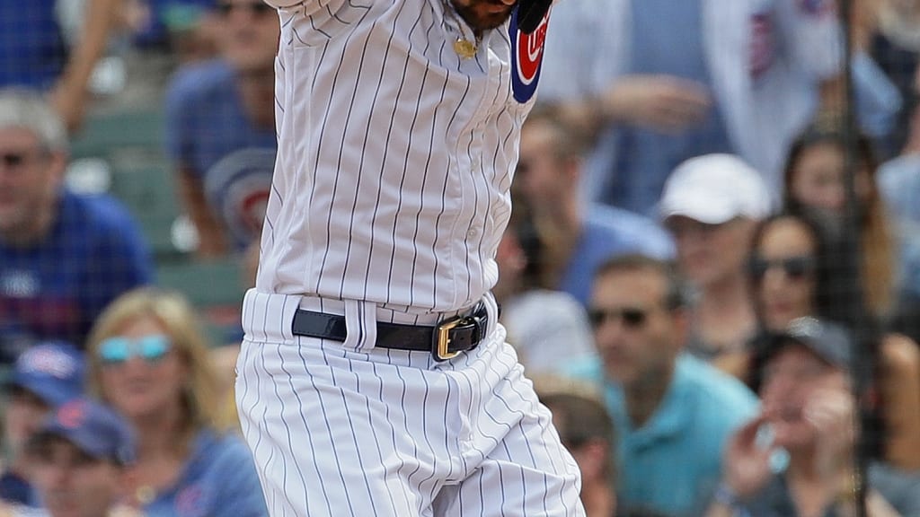 Nicholas Castellanos' two-hand bat smash was dramatic