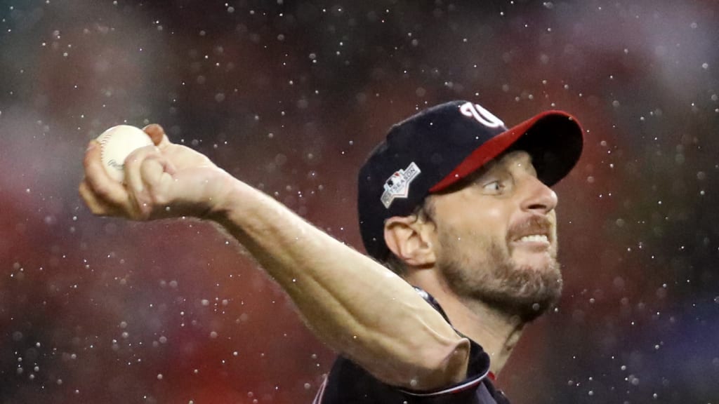 Max Scherzer's black eye made for good photos