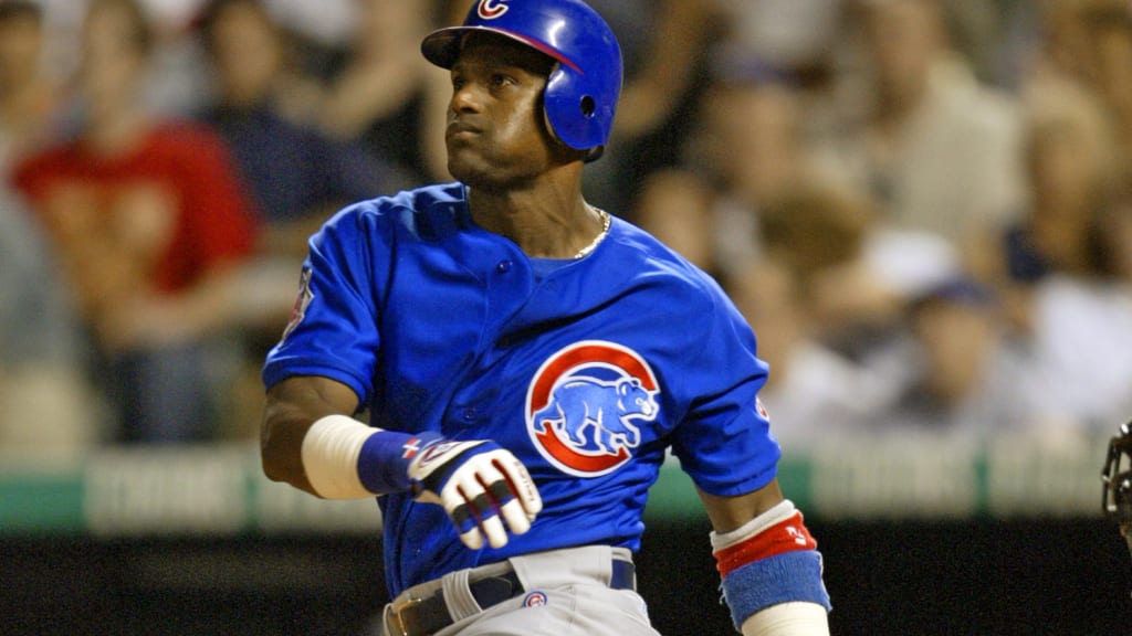 Sammy Sosa's career with the Chicago Cubs