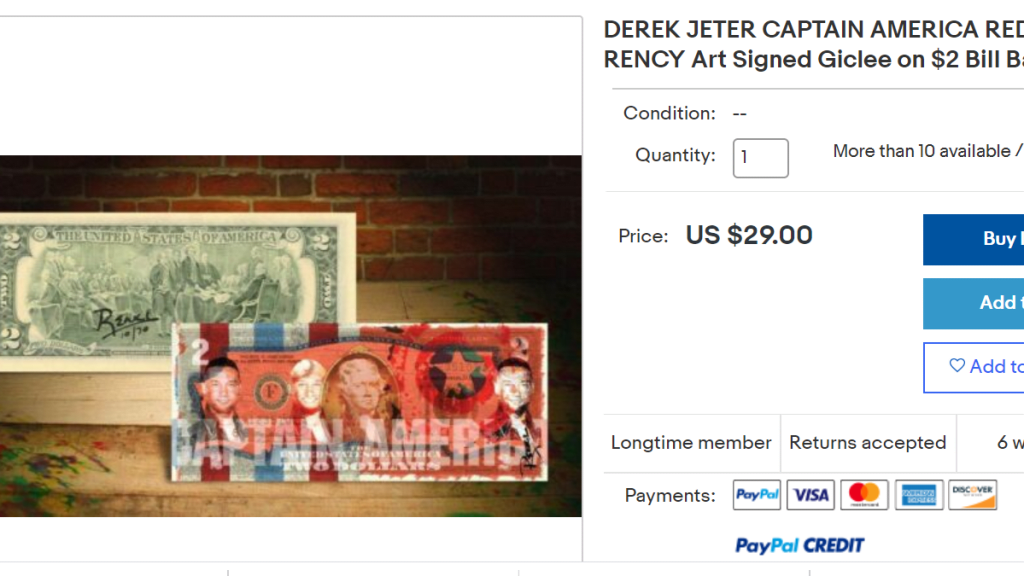 Weirdest Derek Jeter and Larry Walker  finds