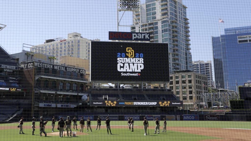 Padres Play Intrasquad Game On Day 1 Of Summer Camp