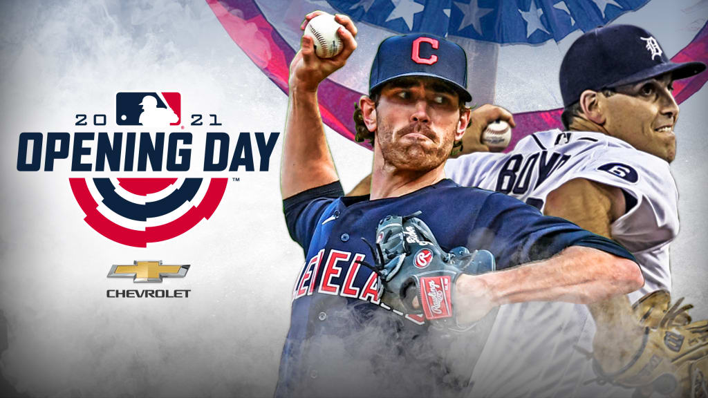 Cleveland Indians opening day starting lineup vs. Detroit Tigers