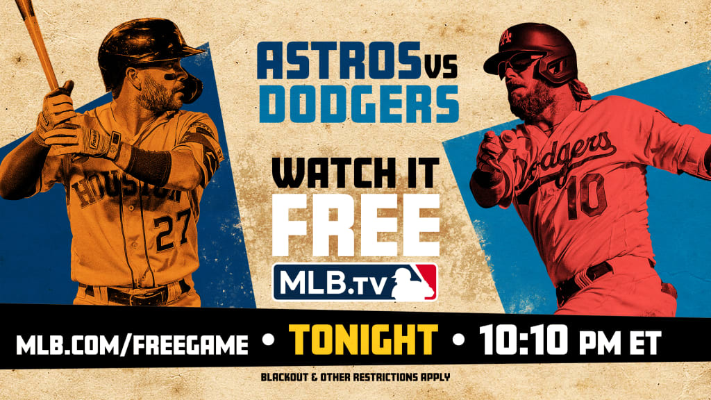 MLB.TV Free Game of the Day HOU vs. LAD