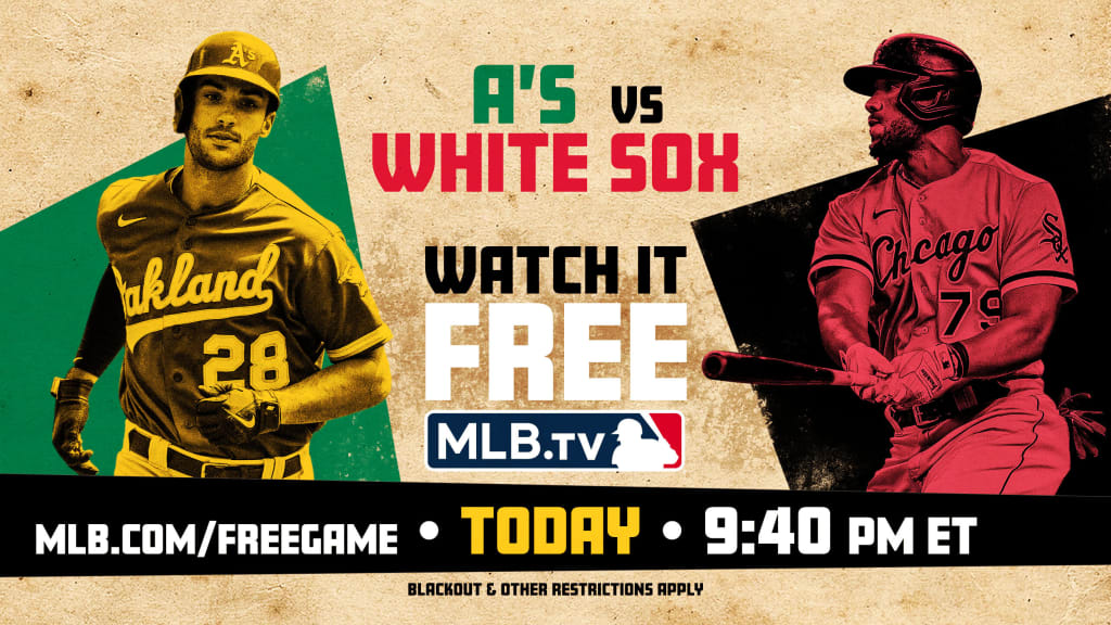 MLB.TV Free Game of the Day White Sox vs. Athletics