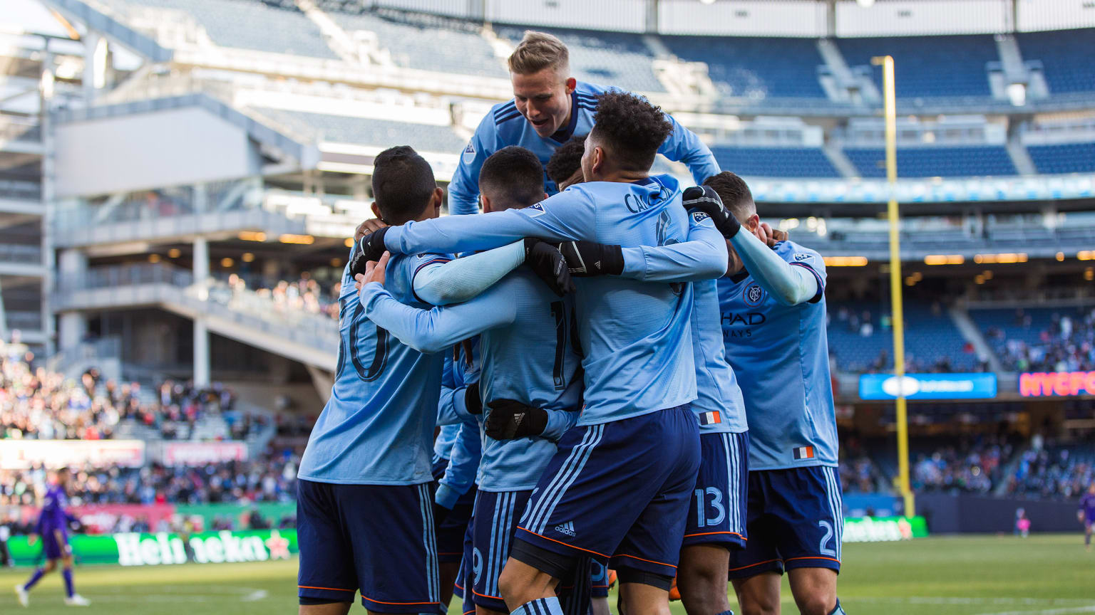 SIGHTS & SOUNDS: NYCFC's Home Opener at Yankee Stadium 