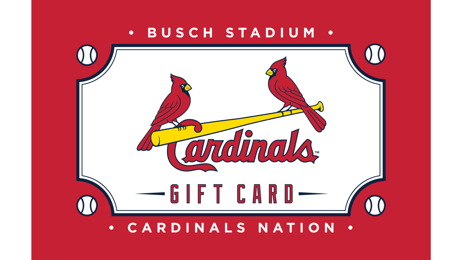 Gift Card  St. Louis Cardinals