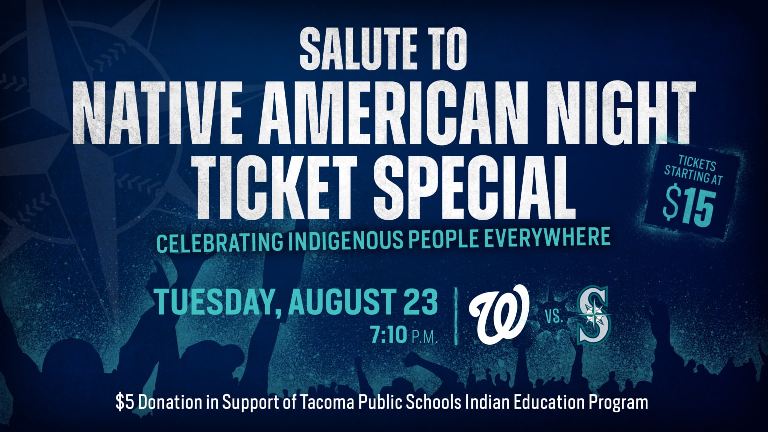 Salute to Native American Night Seattle Mariners
