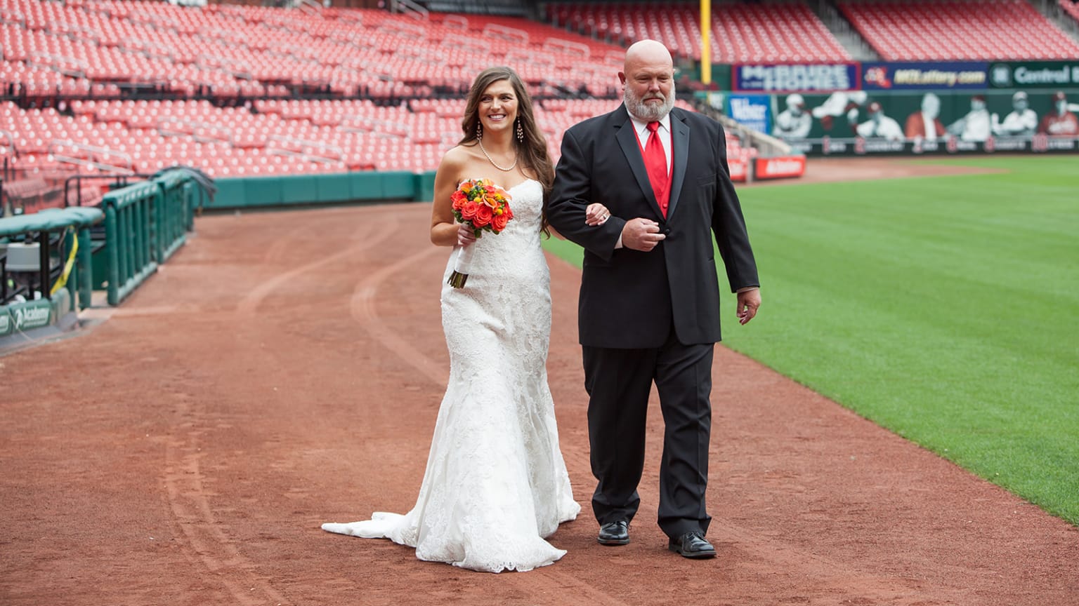 St. Louis Cardinals Baseball Themed Wedding