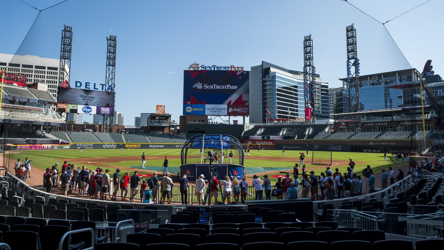 A look inside Braves clubhouse and other areas of SunTrust Park