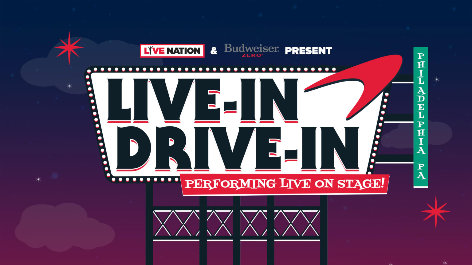 Phillies, Live Nation team up for drive-in concert series at