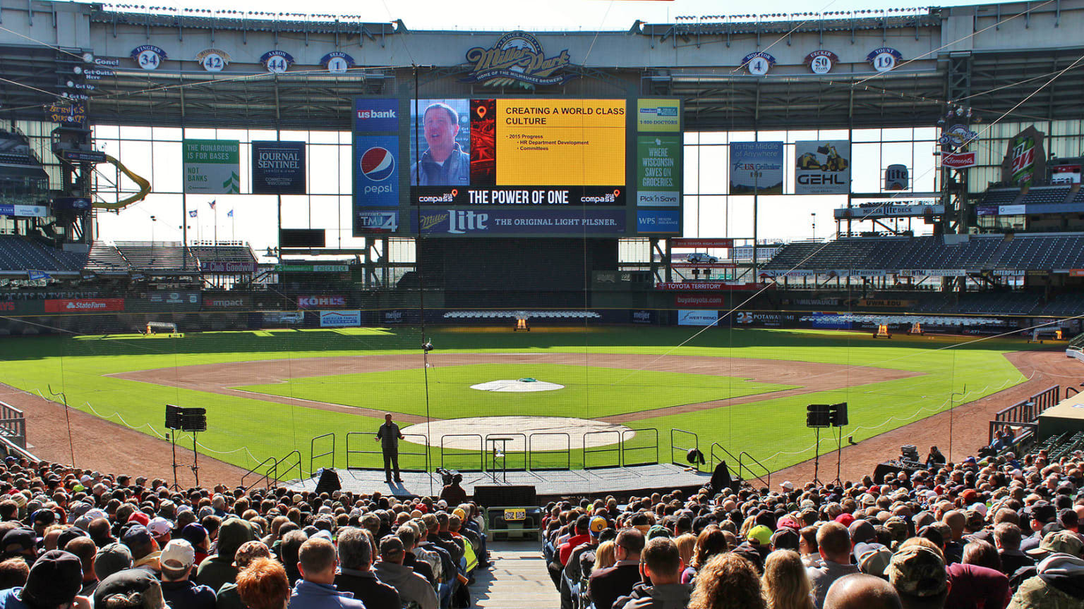 Seating Bowl & Concourses | Milwaukee Brewers