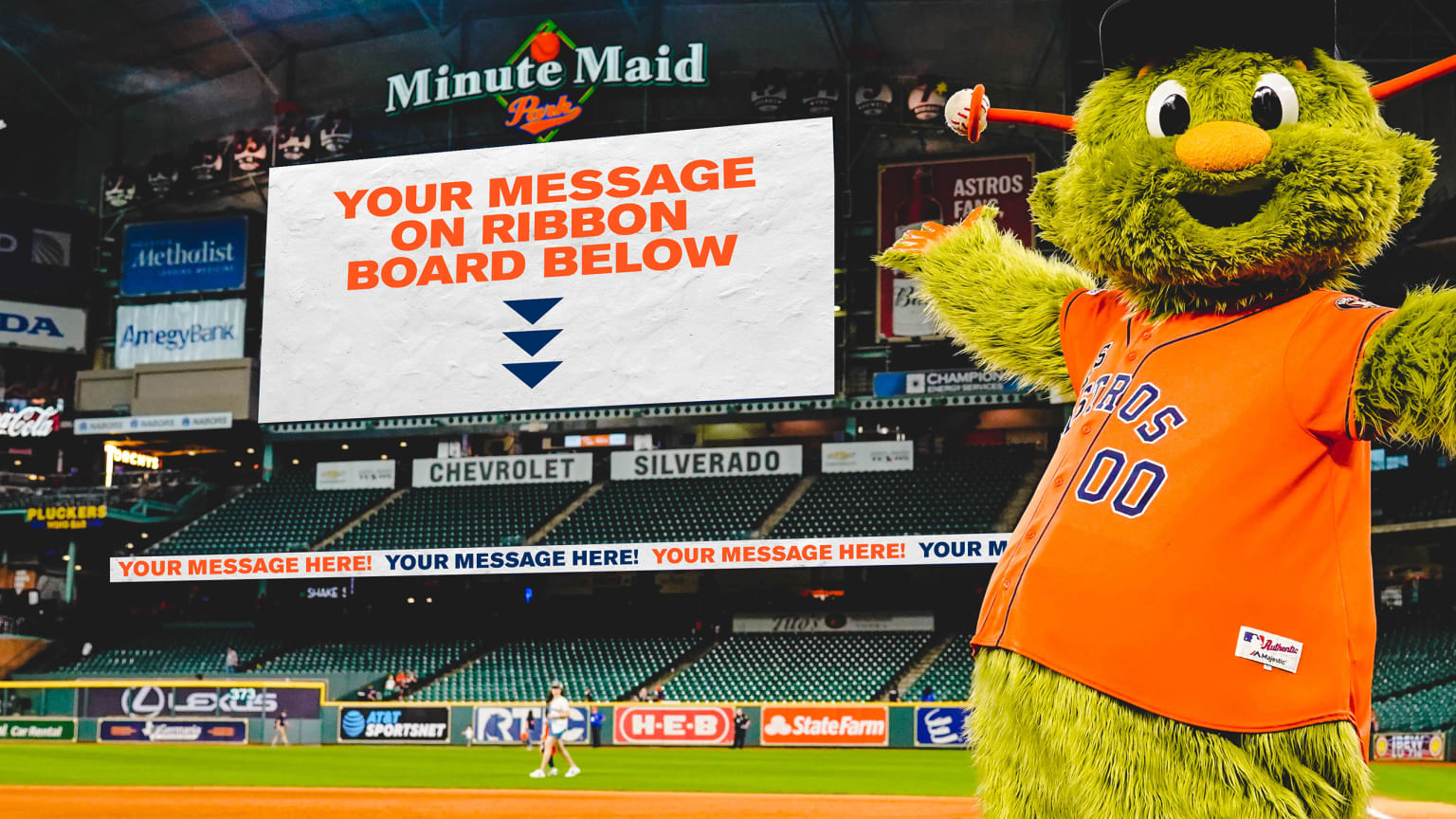 Astros Ribbon Board Messages