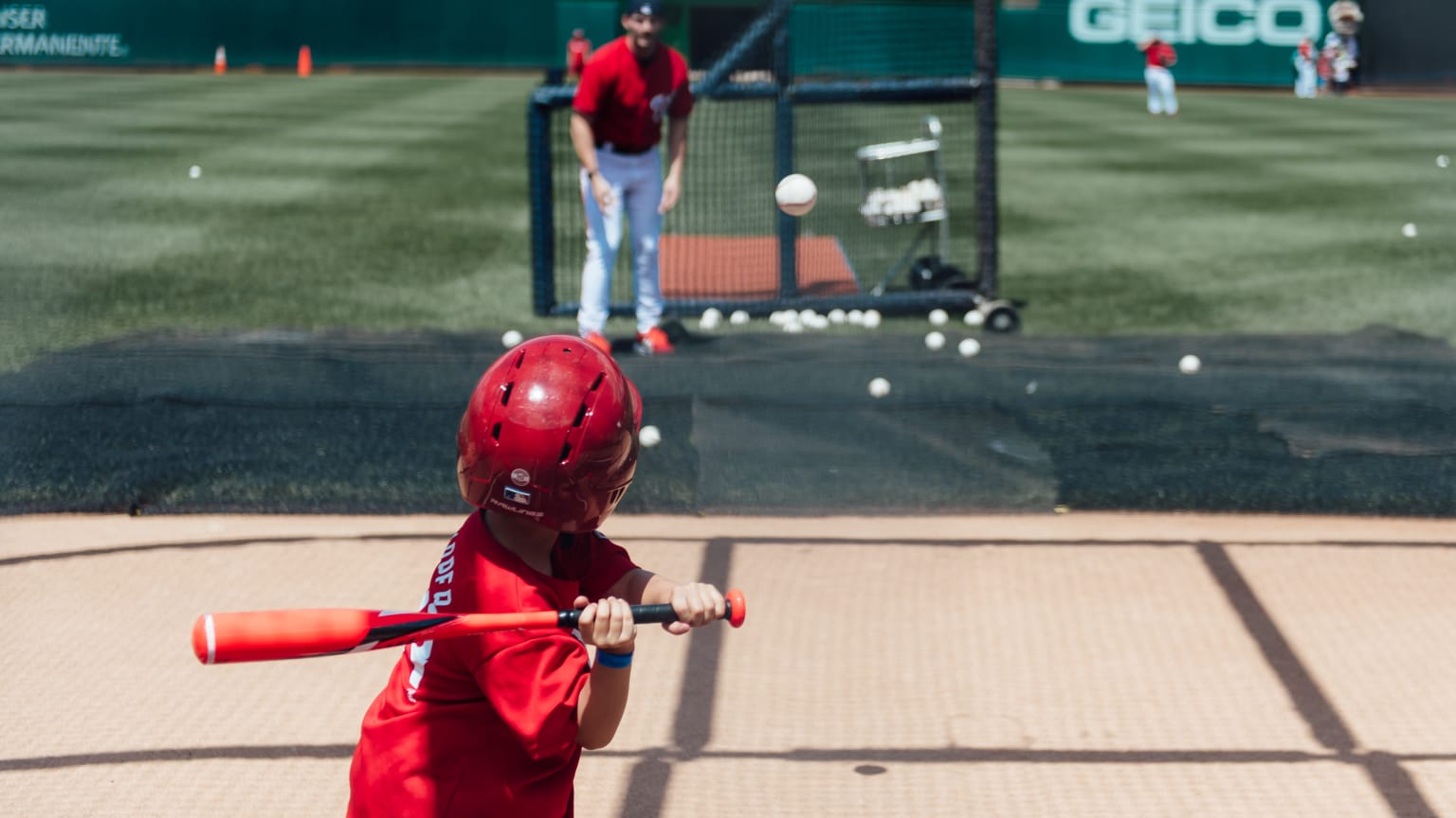 OnField Batting Practice Washington Nationals