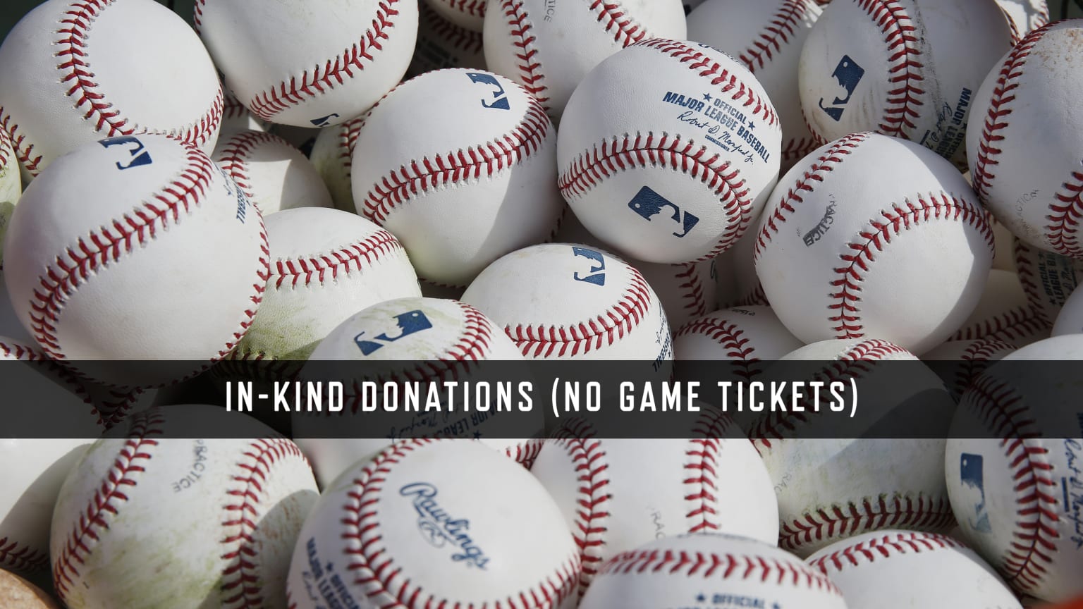 San Francisco Giants (In-Kind Donation) Donation Request