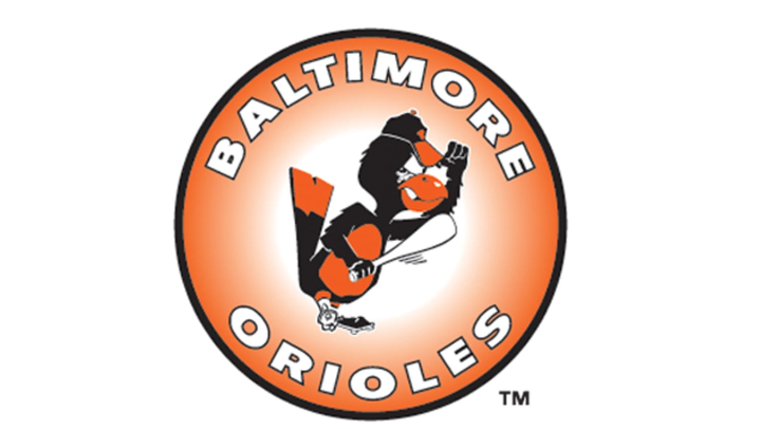 Baltimore Orioles MLB Baseball Team Logo 3” Round Orange