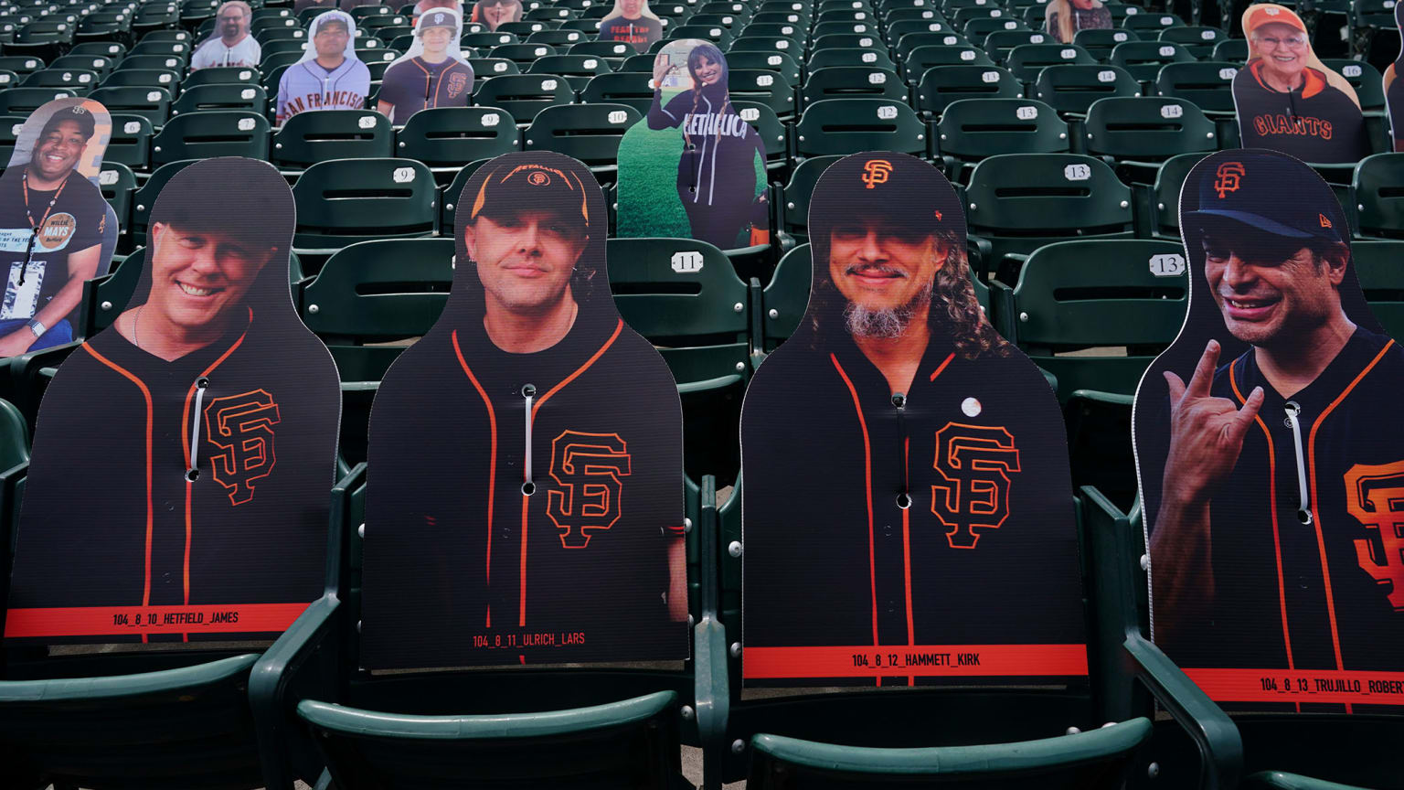 Giants plan to display cutout images of their fans at Oracle Park