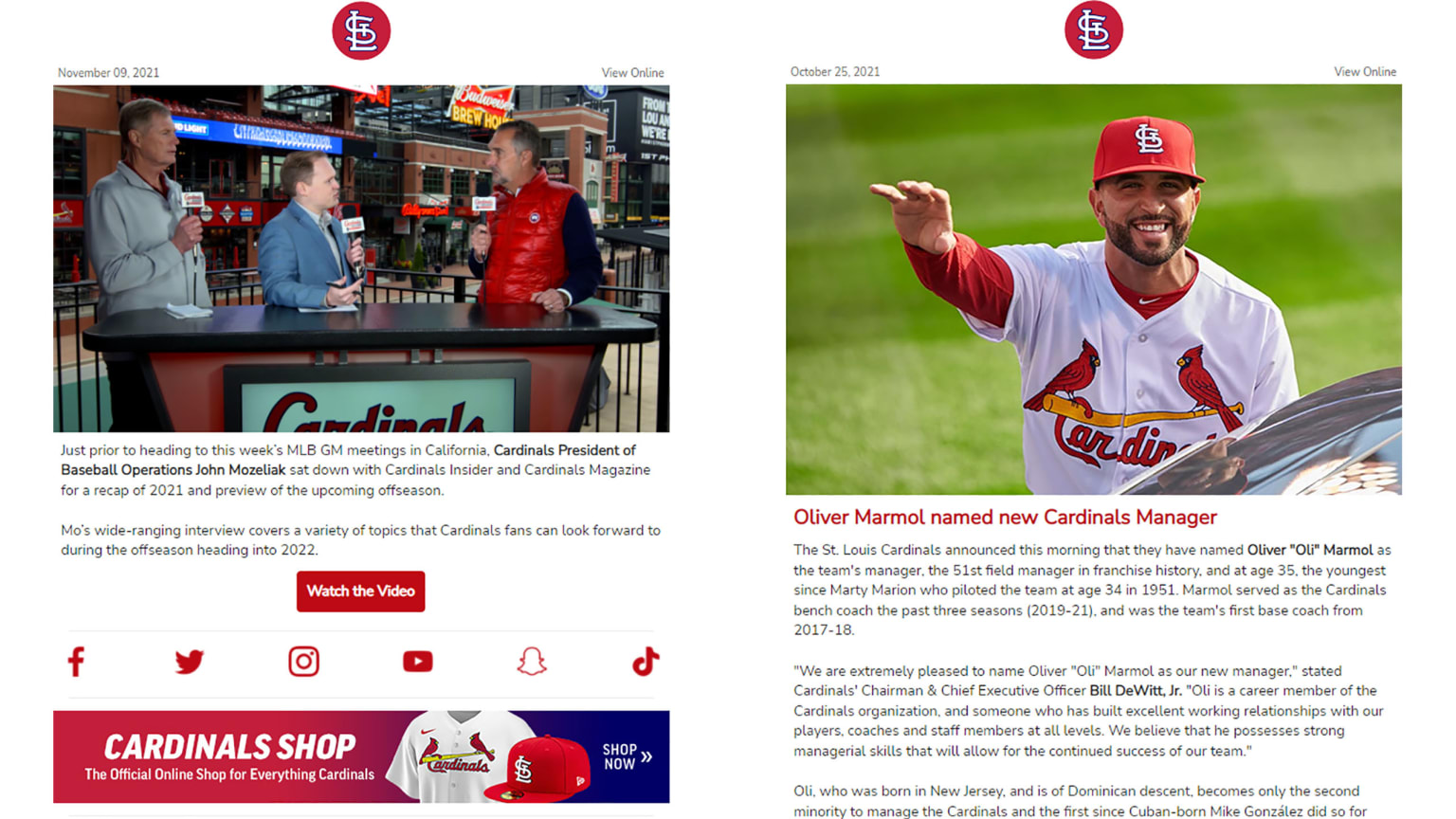 Cardinals Magazine – Cardinals Insider