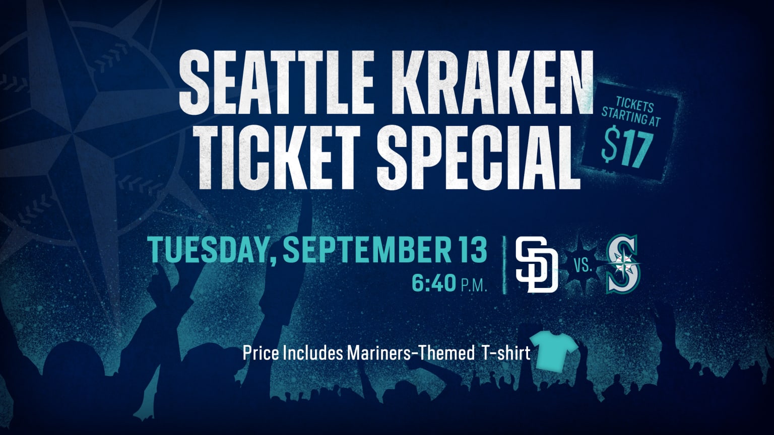 Seattle Kraken Night Seattle Mariners