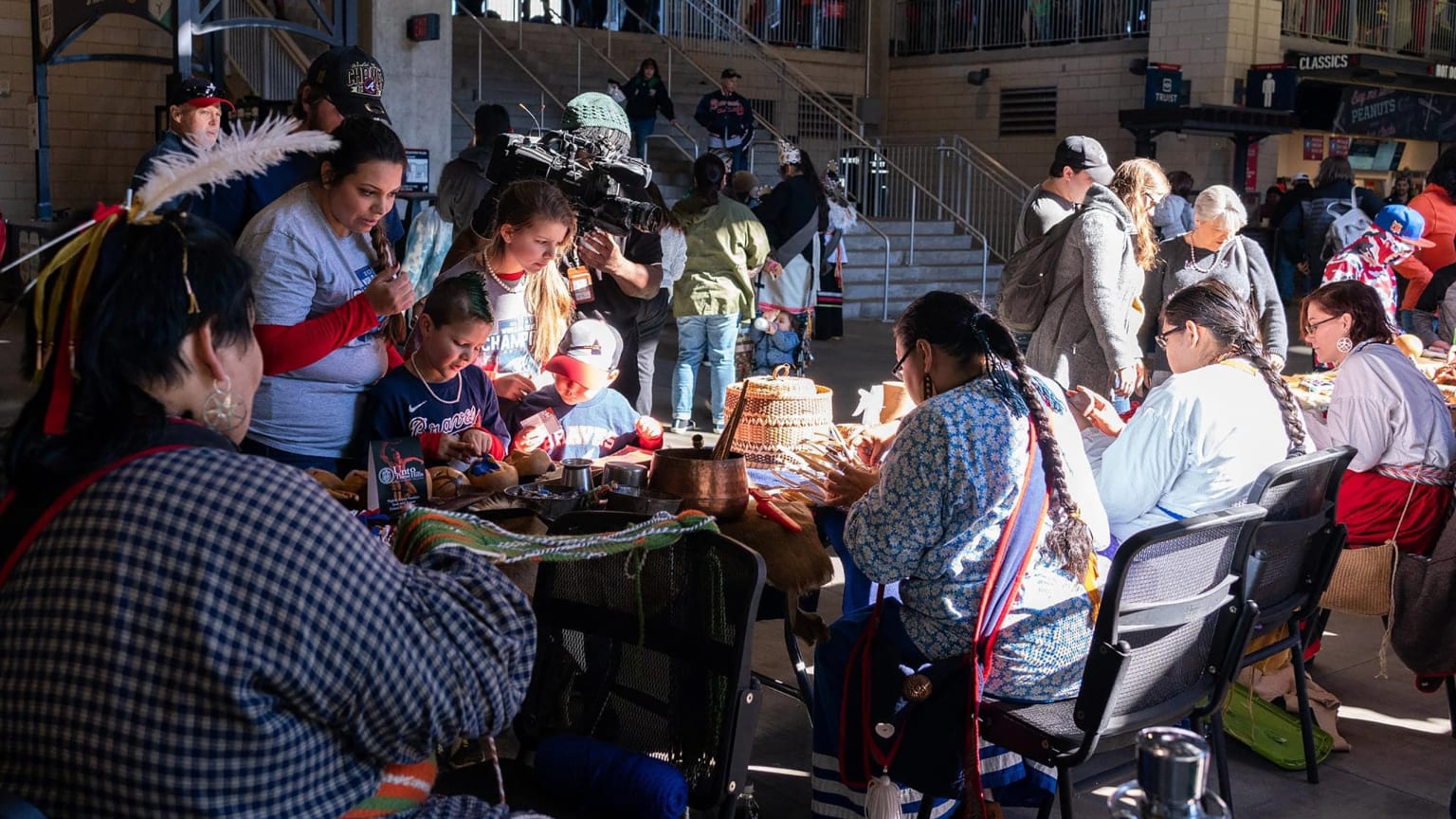 Atlanta Braves on X: As part of our commitment to build relationships with  the Native American community, we have partnered with the Eastern Band of  the Cherokee Indians to highlight their native