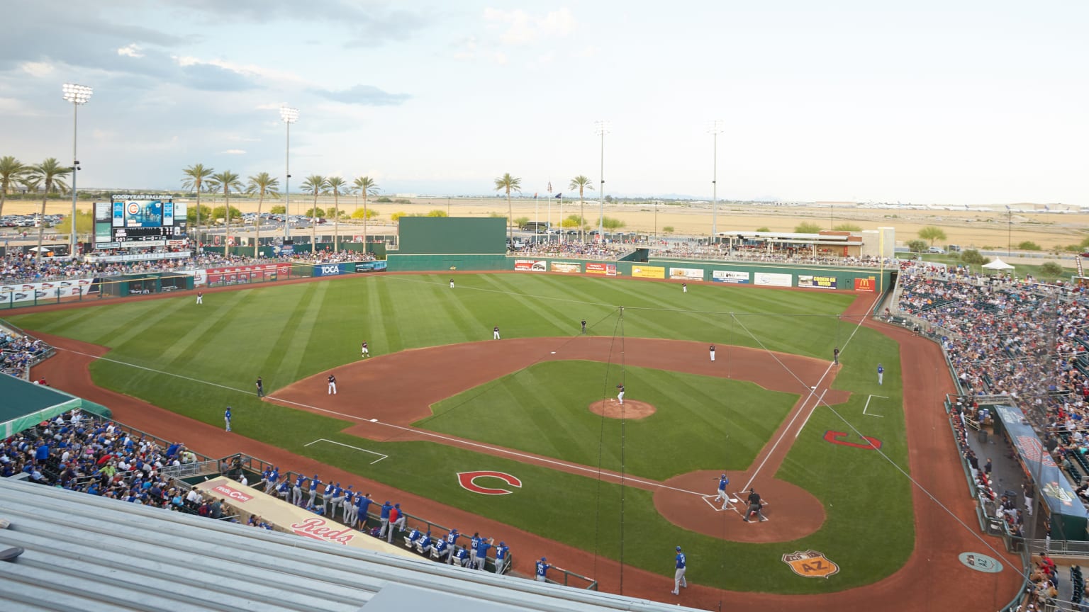 The 2023 spring training schedule has - Goodyear Ballpark