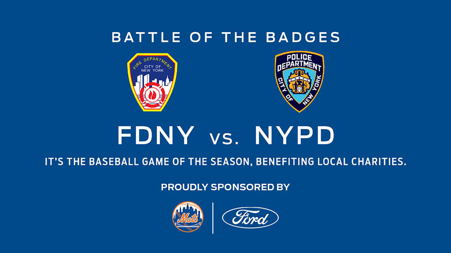 Battle of the Badges New York Mets