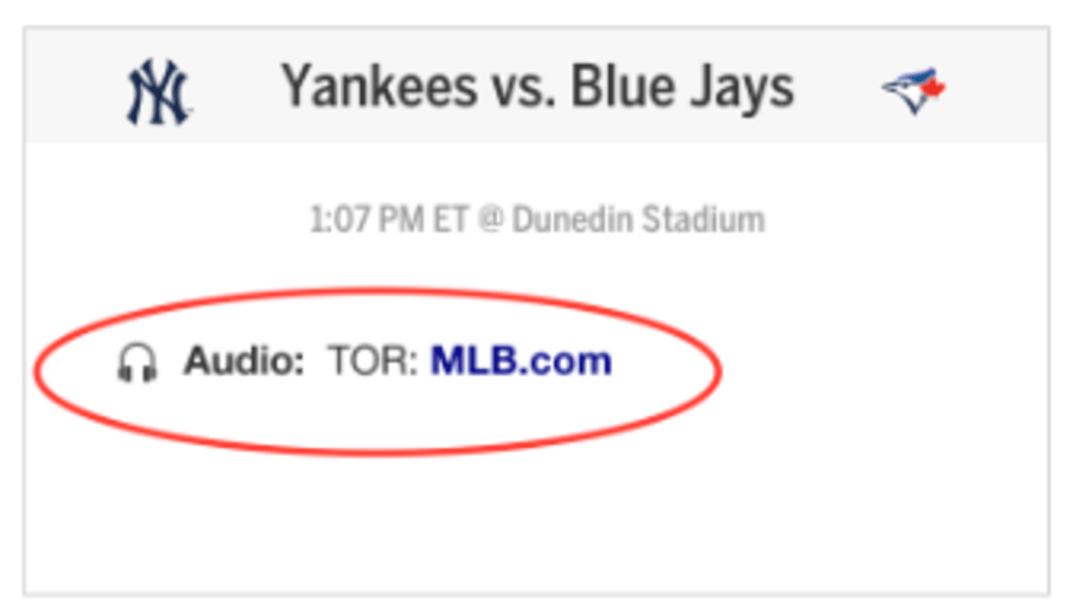 MLB.TV MLB Audio How do I Access Free Spring Training Audio?