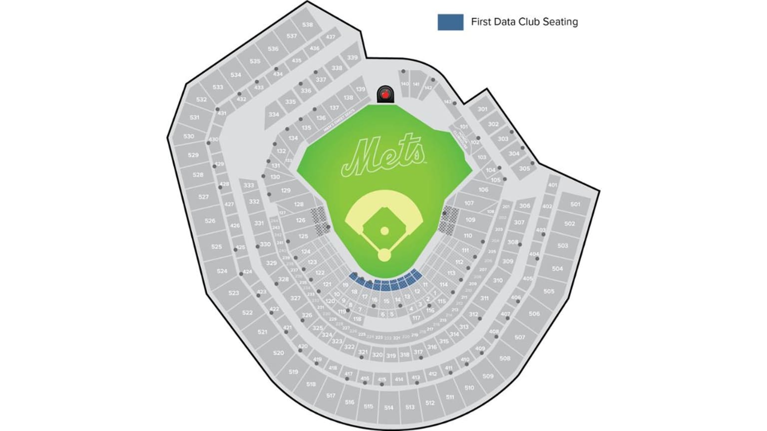 Citi Field Seat Map With Numbers Two Birds Home
