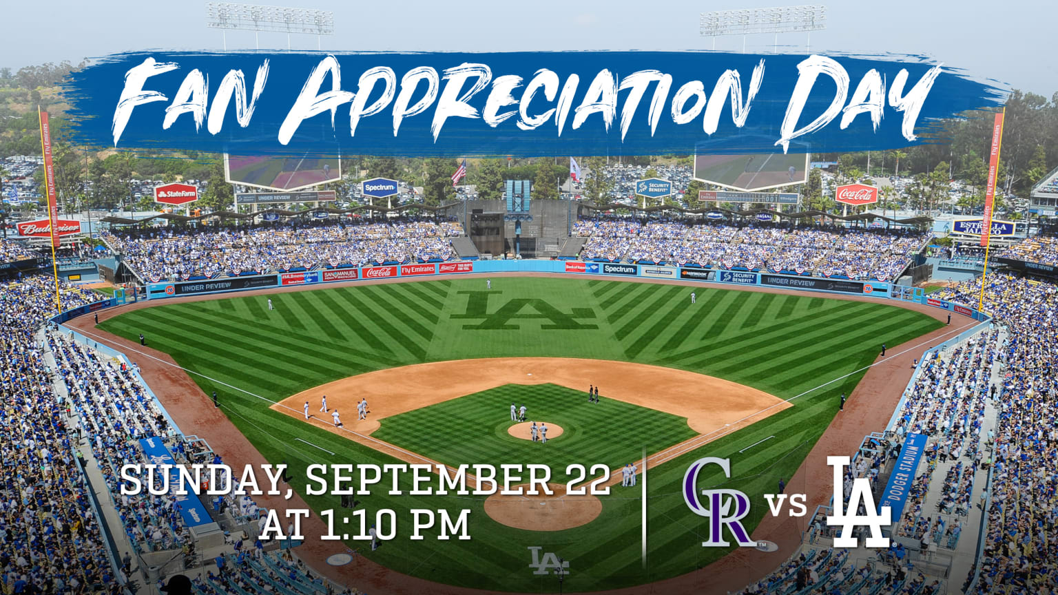 Fan Appreciation Day Los Angeles Dodgers