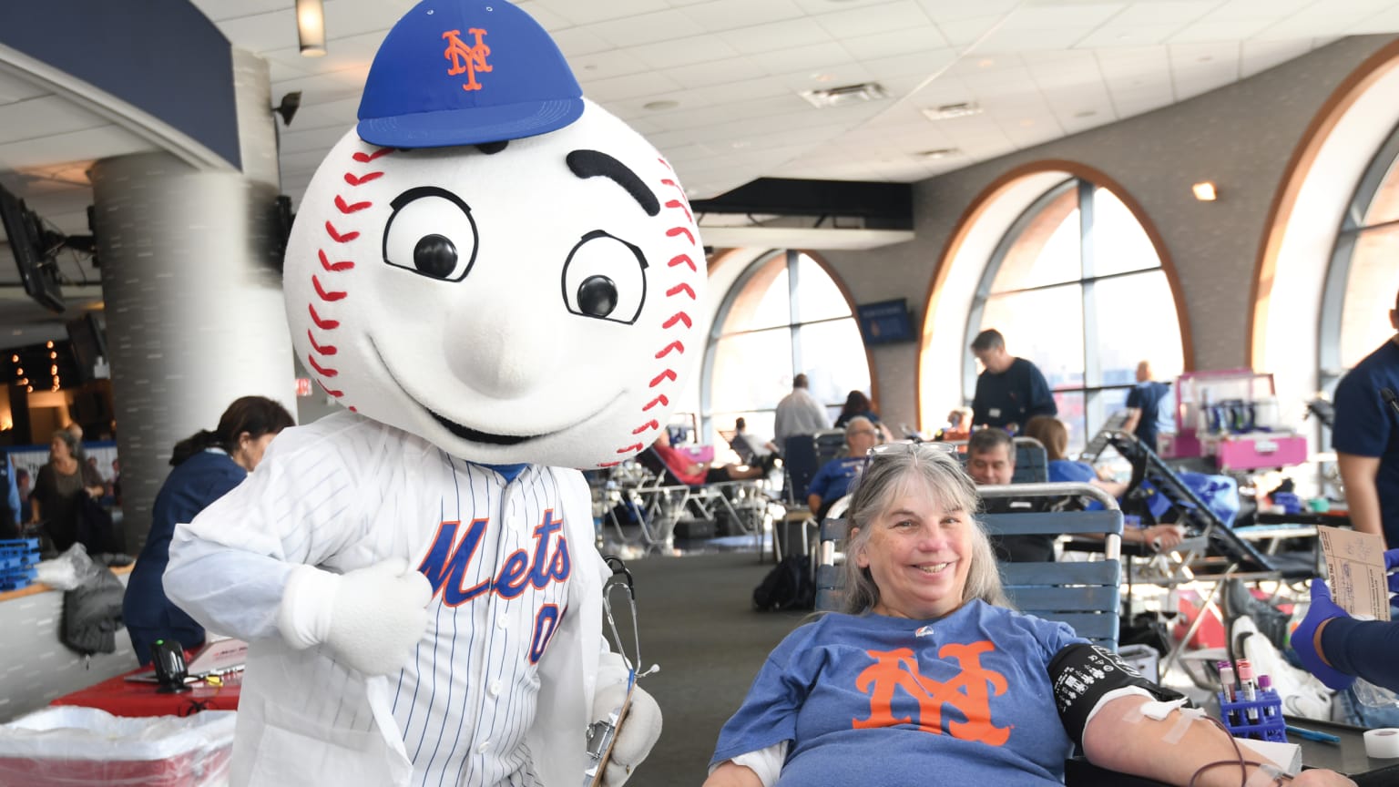 Aug 31, Edison Community Blood Drive - NY Mets Shirt for Donors!