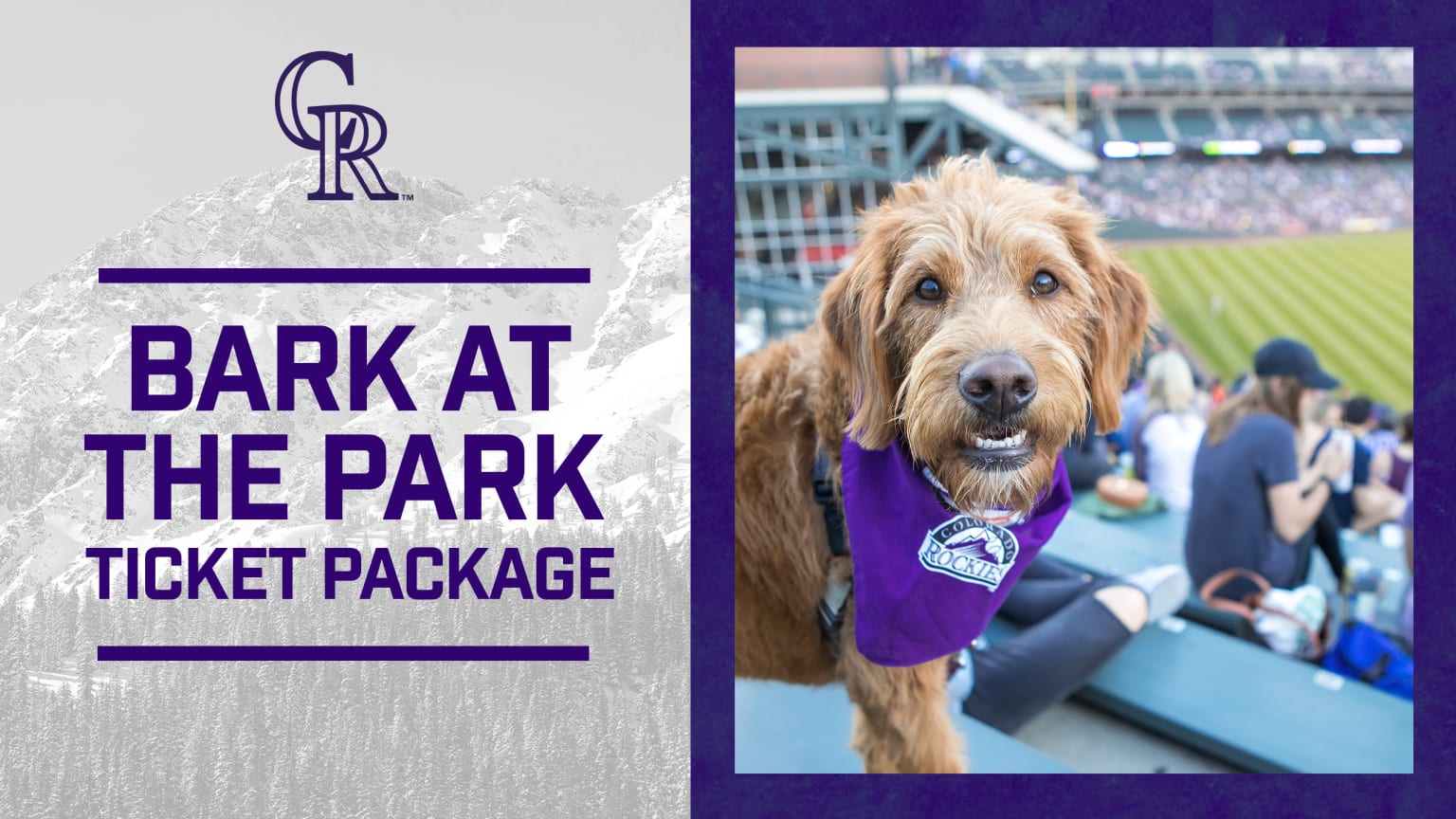 Bark at the Park Ticket Package Colorado Rockies