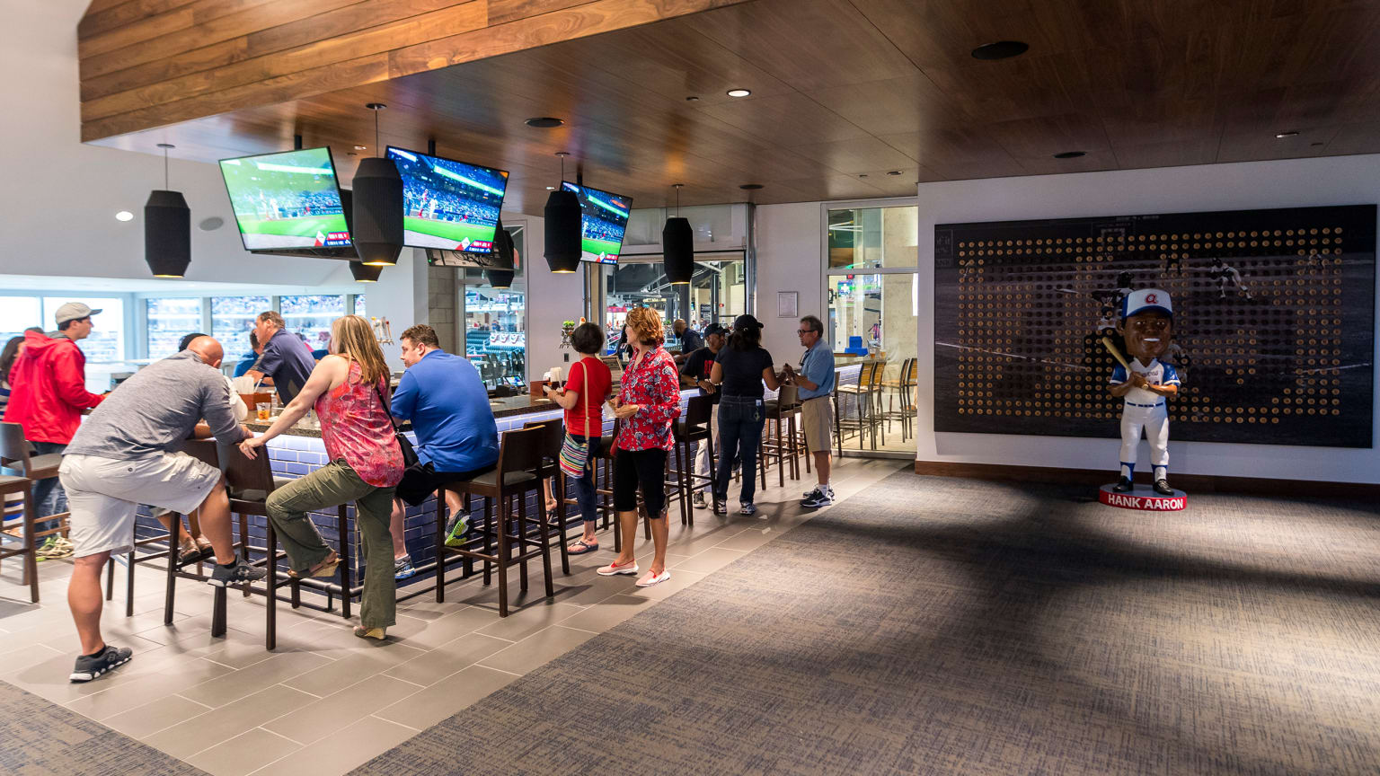 Hank Aaron Terrace Atlanta Braves