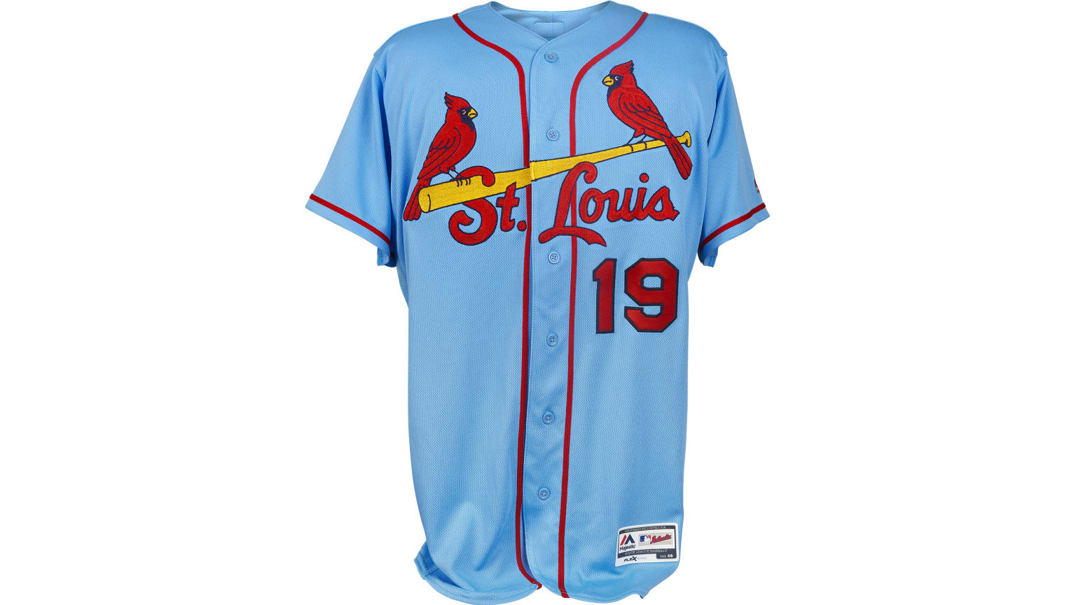 St Louis Cardinals Authentic Jersey: Cardenales Hispanic Day Jersey. Large  44.