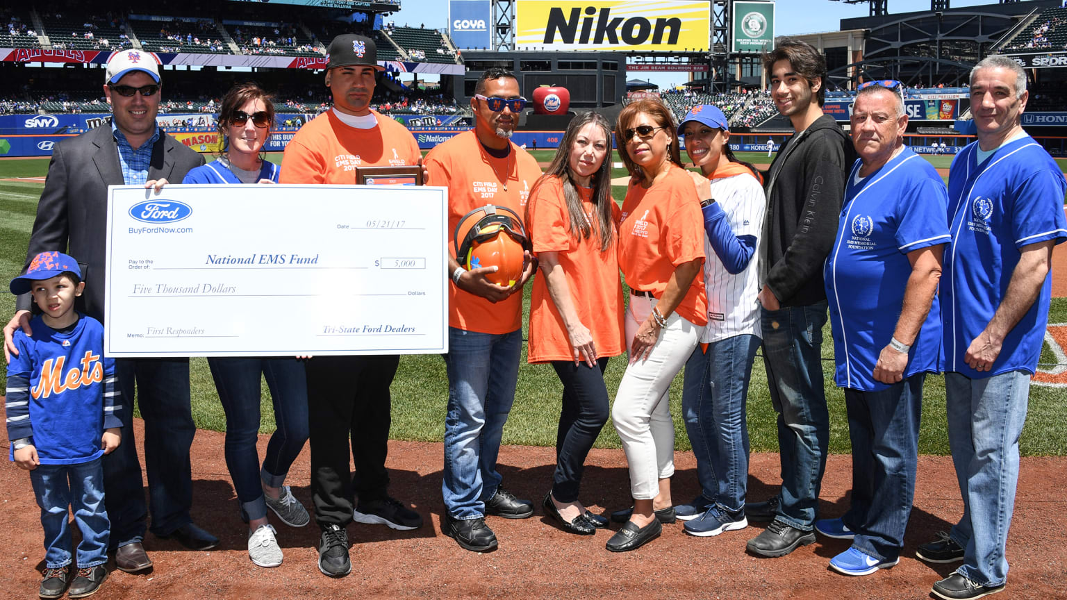 New York Mets, in partnership with the National EMS Memorial