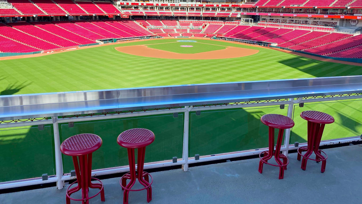 Reds ballpark offers new views, bars for brews
