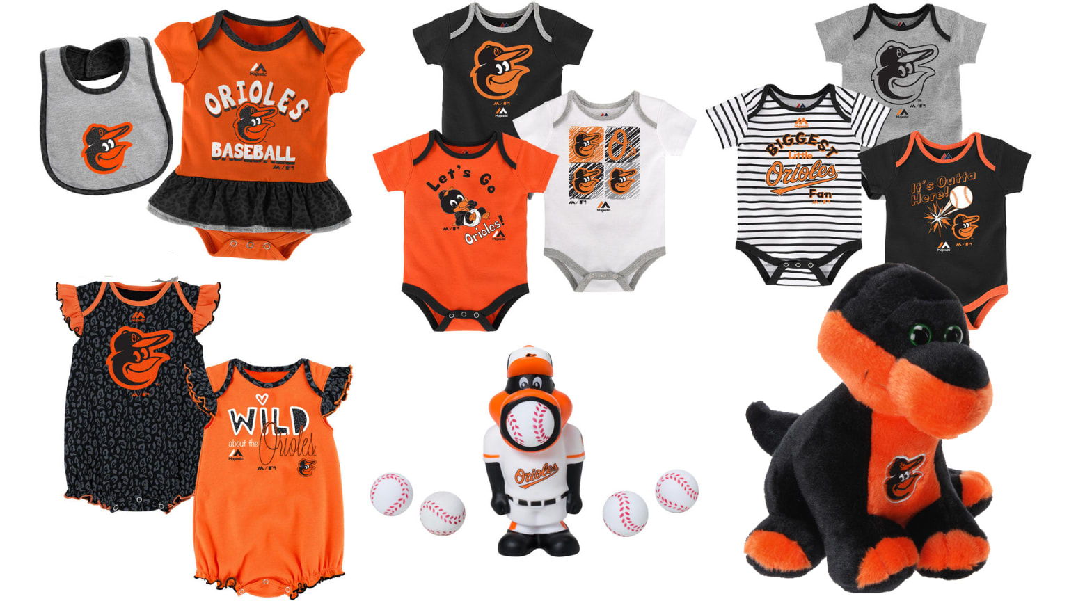 Baltimore Orioles Youth Baby “Team Believer” Coveralls