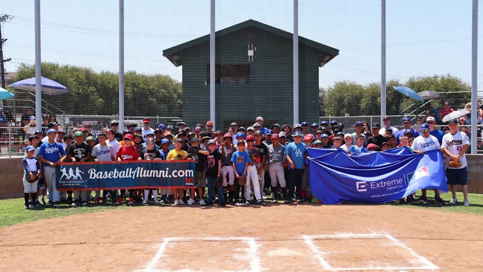 MLBPAA's Legends for Youth Clinic visits Downey, Calif.
