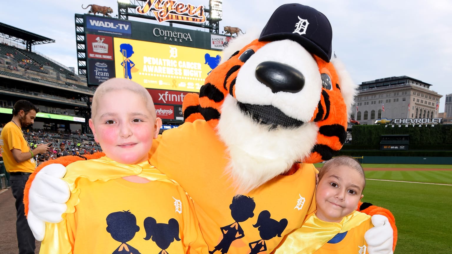 BCBSM and Detroit Tigers Celebrate Children's Health with Annual