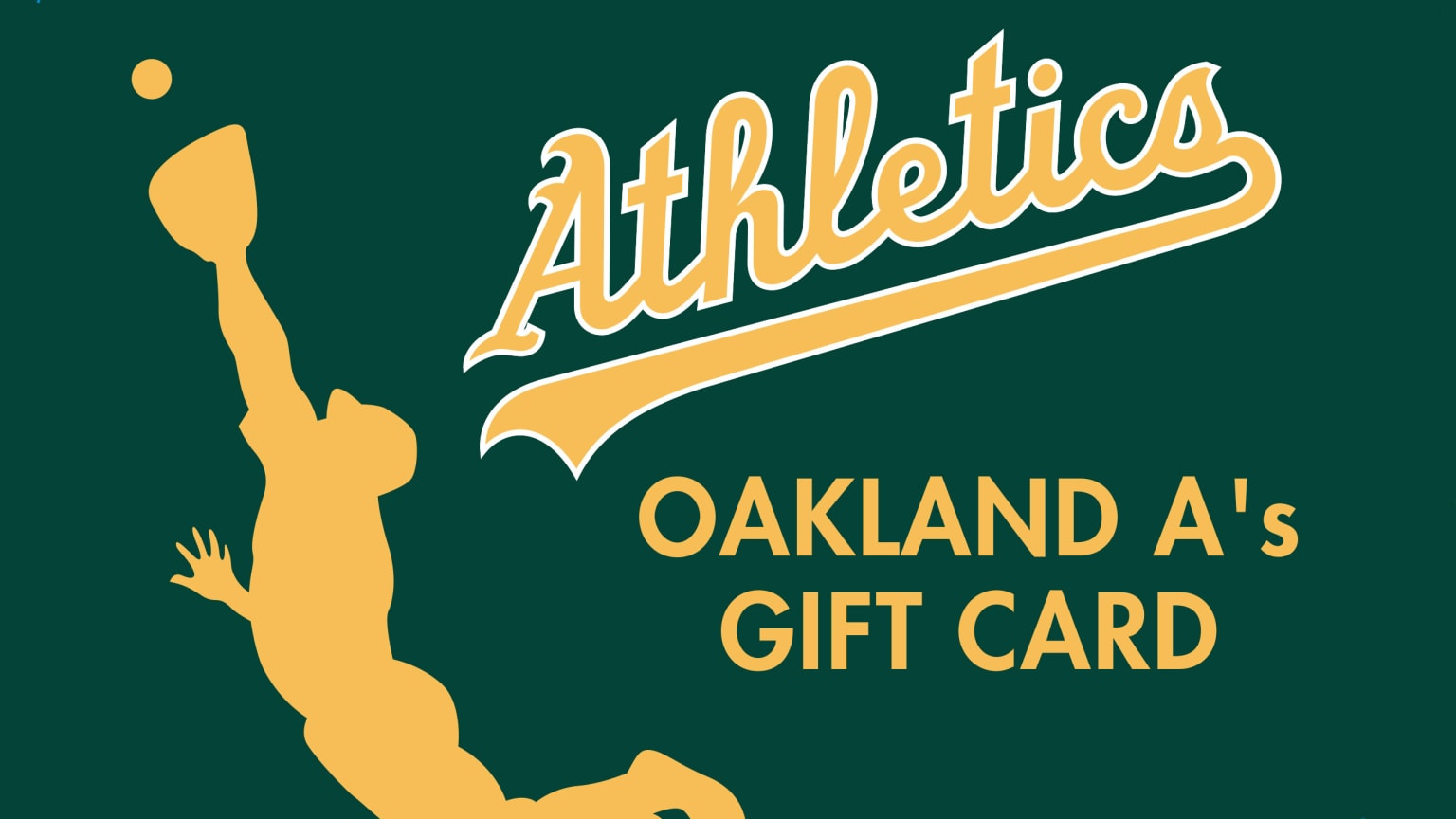 Oakland Athletics Gift Cards Oakland Athletics