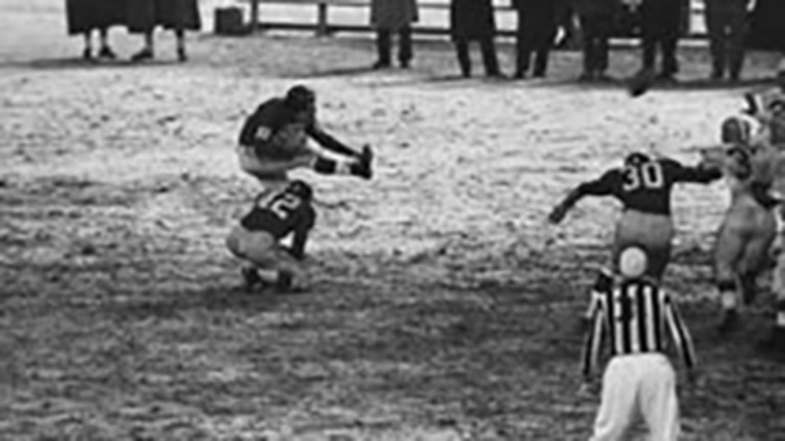 Why The 1958 NFL Championship Game Was Called The 'Greatest Game Ever Played '