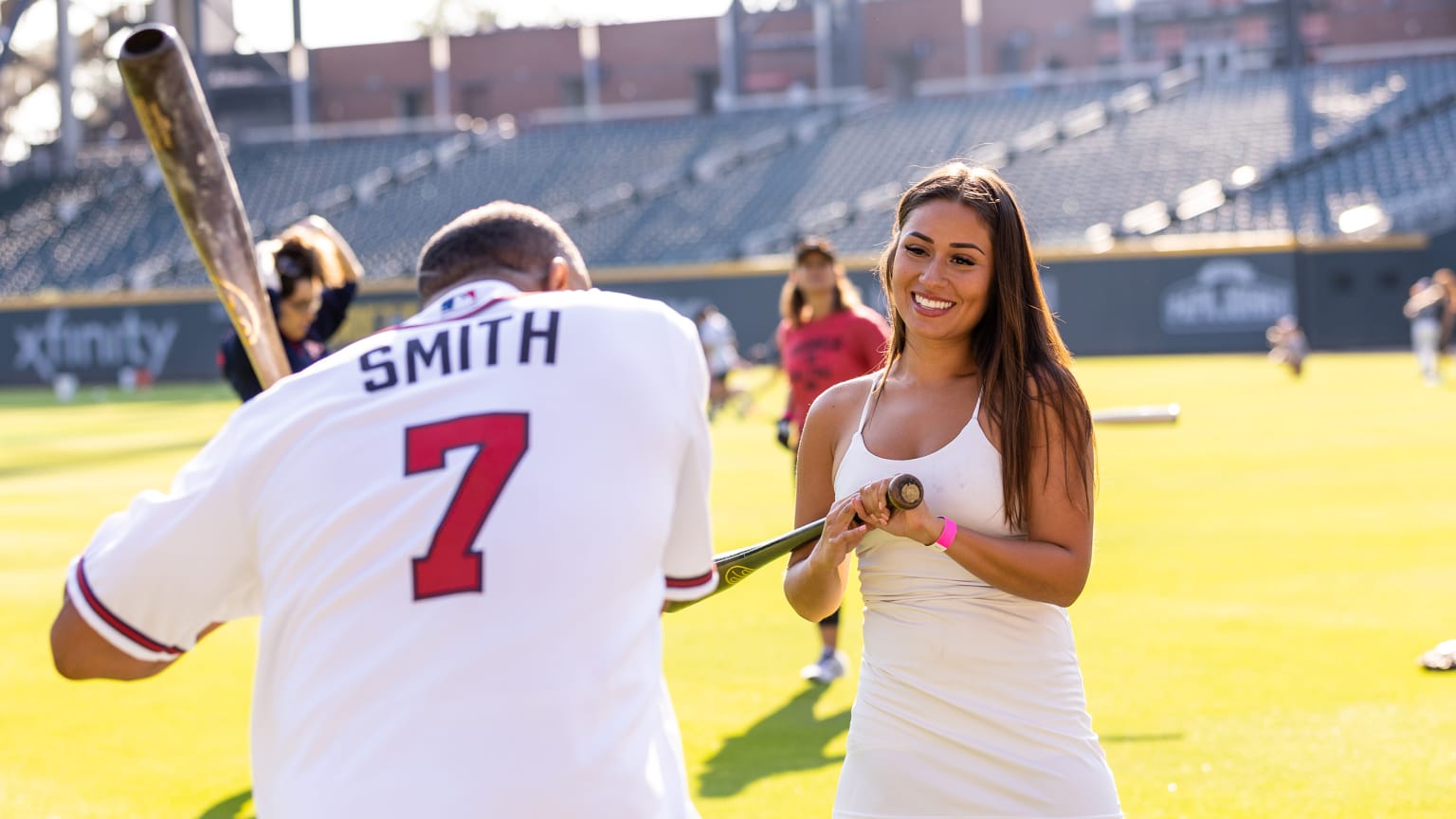 Women's Baseball Clinic Atlanta Braves