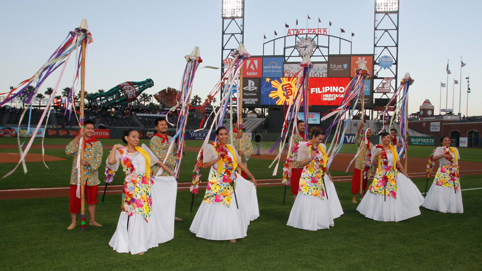 filipinoheritagenight at thursday's #dodgers game with my