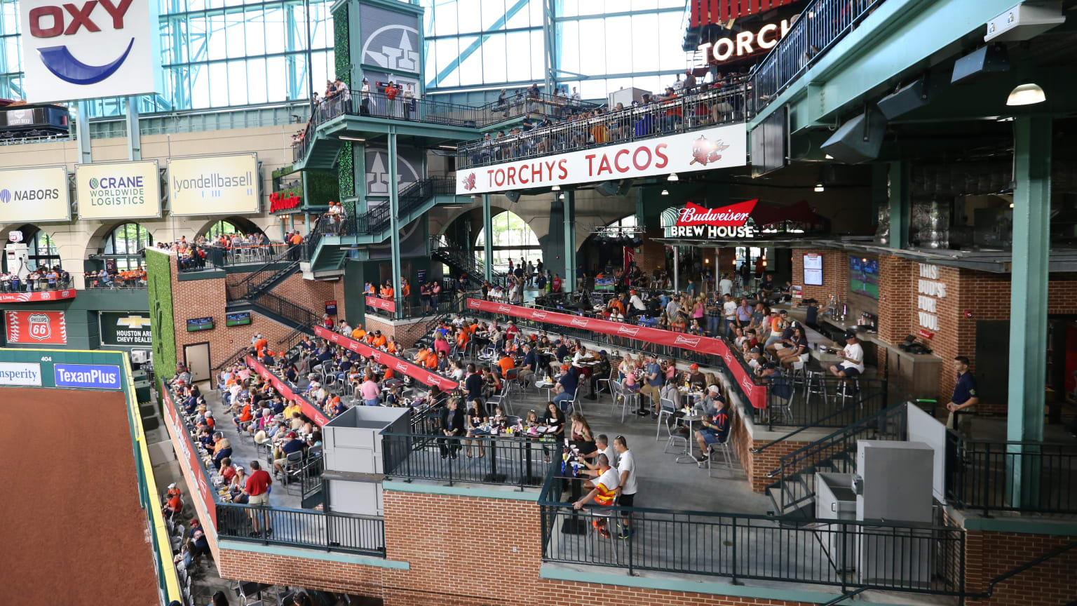 Astros Seating View Deck | Elcho Table