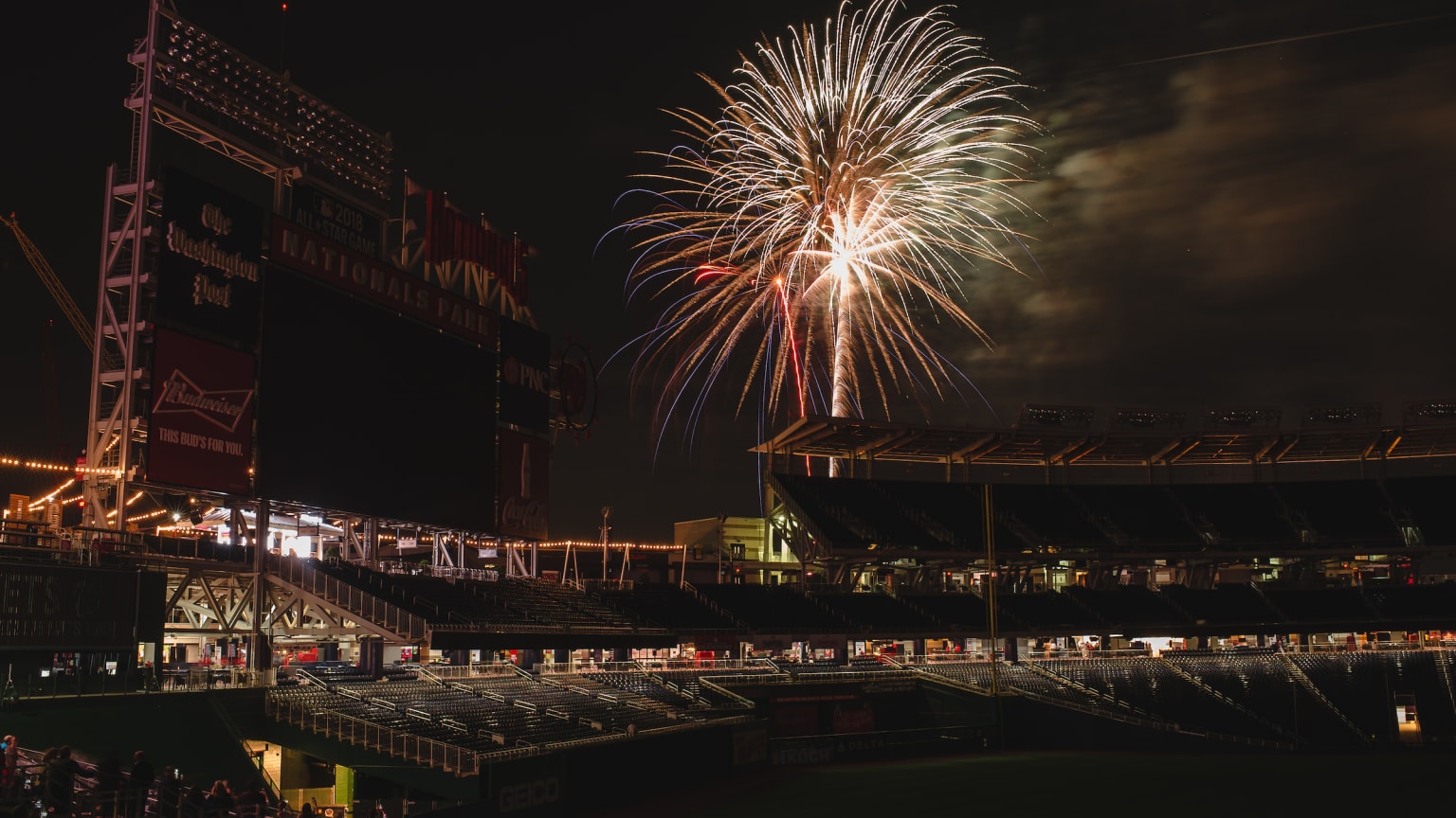 Fireworks Washington Nationals