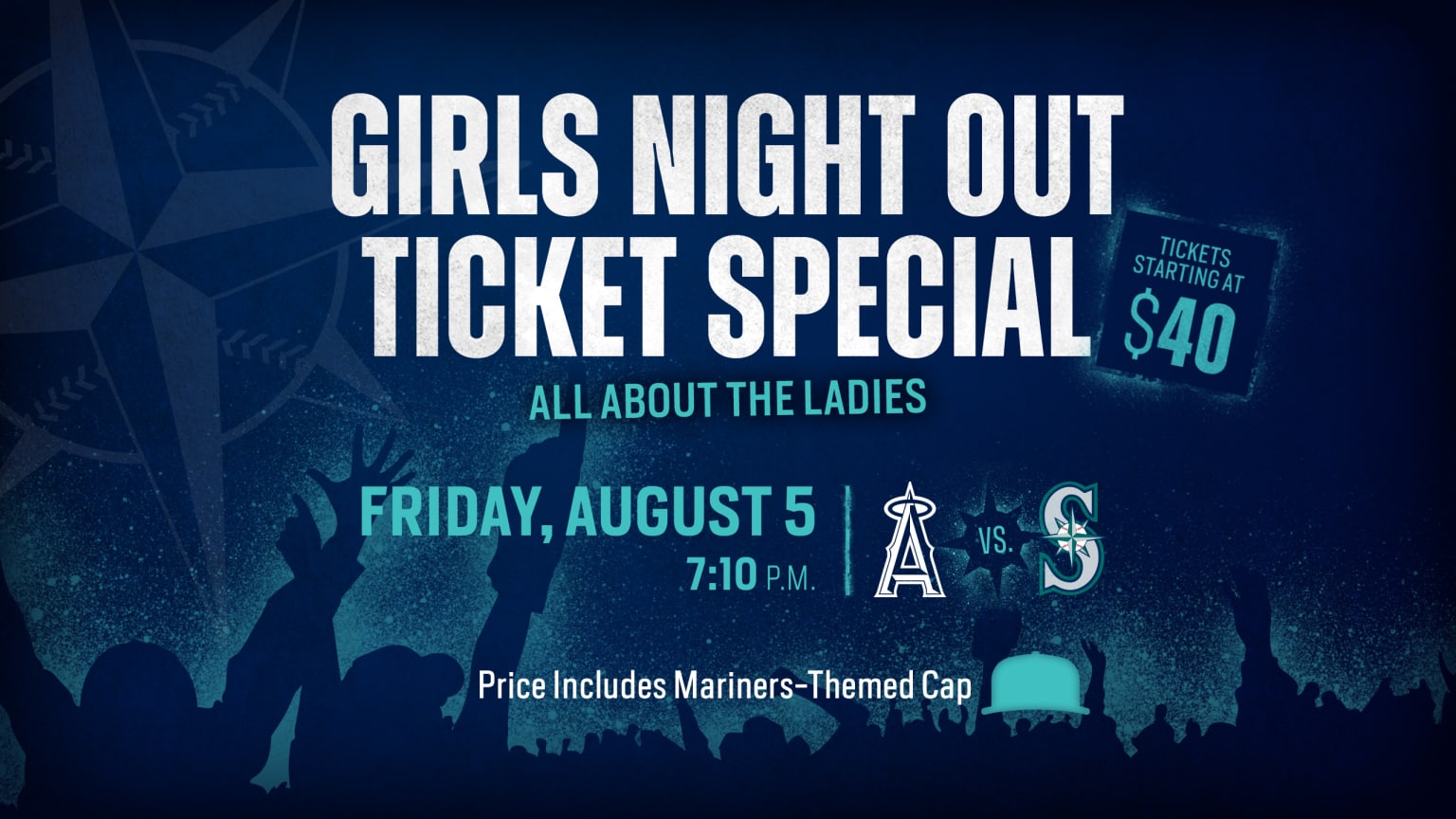 Saturdays are for the girls! Celebrating the ladies this Girls' Night Out  at @minutemaidpark.